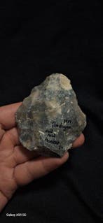 Paleolithisch Vuursteen Bifaciaal Mousterien gereedschap van