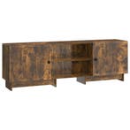 vidaXL TV Kast Gerookte Eik 150 x 31 x 50 cm Geconstrueerd, Huis en Inrichting, Verzenden, Nieuw