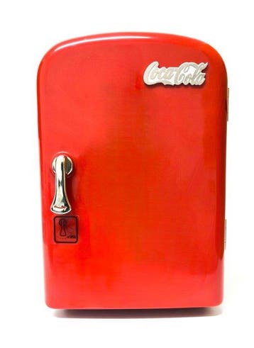 Koelkast - Metaal, Plastic, Staal - Coca-Cola draagbare