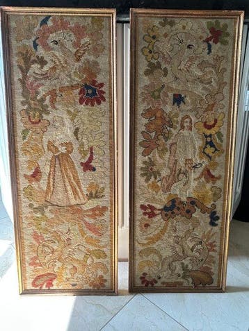 Broderie - 87 cm - 33 cm