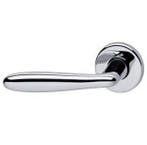 Intersteel enkele deurkruk links Phobos op rozet chroom, Ophalen of Verzenden