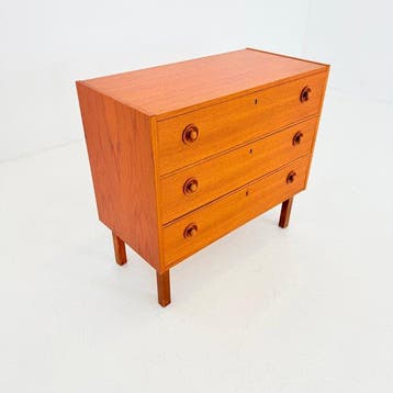 Dressoir - Teak - Een vintage teak dressoir.