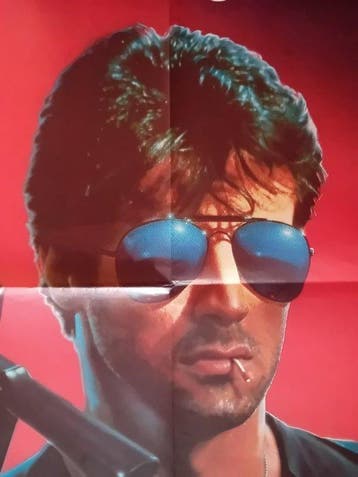 Sylvester STALLONE - COBRA original poster CULT RAMBO ROCKY, Verzamelen, Nieuw