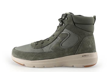 Skechers Veterboots in maat 38 Groen, Skechers, Verzenden, Overige typen, Zo goed als nieuw