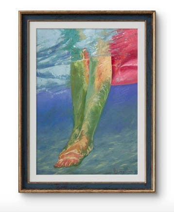 Cristian Mesa Velazquez (XX-XXI) - Agua y Piel, Antiek en Kunst