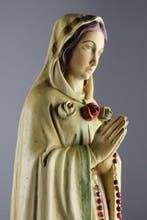 Beeldje - 47cm - Maria Rosa Mystica - Hars