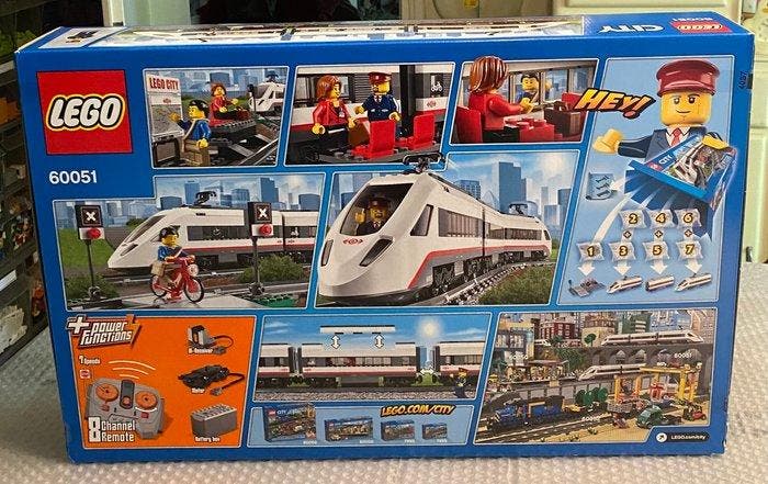 Lego Set - 60051 - City - High-Speed Passenger Train, Enfants & Bébés, Jouets | Duplo & Lego