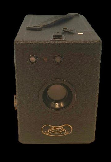 Kodak Coronet Every Distance Portrait Lens + Kodak Box 620