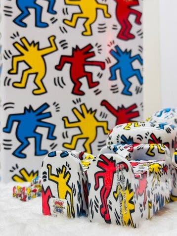 Medicom toy - BE@RBRICK 400% & 100% Keith Haring #9