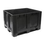Palletbox kunststof 120x100x76cm gesloten 3-sledes nieuw, Ophalen of Verzenden