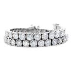 Zonder minimumprijs - Armband - 14 karaat Witgoud - 6.60ct., Nieuw