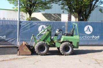 Veiling: Kniklader Striegel 190DYA Diesel 23.2kW 2005, Ophalen