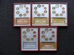 Nederland. Proof Set 1999/2003 (5 sets) (Zonder