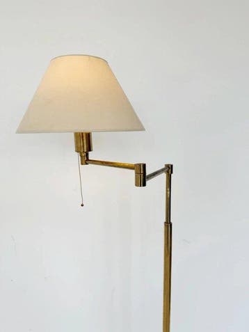 Staande lamp - Messing, Antiek en Kunst