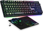 Draadloze RGB Gaming Set | Retour deal | Weg is weg!, Multimediatoetsen, Verzenden, Nieuw, Draadloos