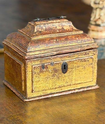Kist - Verguld hout