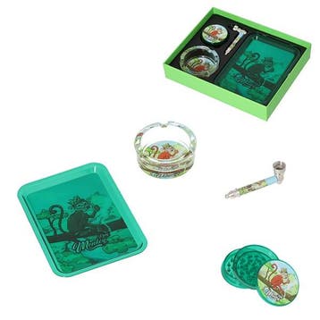 Monkey King Smoking Set  Groen, Collections, Verzenden
