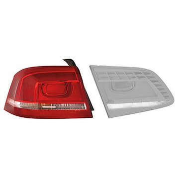 Volkswagen Passat 2010-2014 Achterlichtglas Buiten Links Sed, Verzenden, Nieuw
