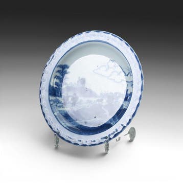 Scheveningen decor - Bord - Porselein - Kangxi periode