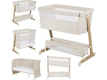 Lionelo Thomi Plus 5in1 - Meegroeibed Co Sleeper Babybed, Verzenden, Nieuw