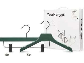 Veiling - YourHanger Kids hanger box groene - 5 stuks - 9 st, Kleding | Dames, Nieuw