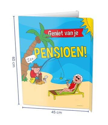 Raambord Pensioen 60cm, Hobby en Vrije tijd, Verzenden, Nieuw