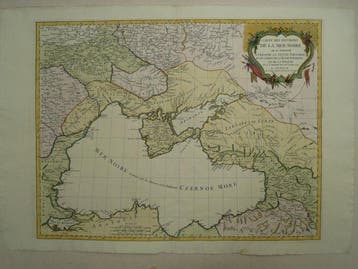 Oekraïne - Rusland / Krim / Zwarte Zee; P. Santini. - Carte, Nieuw