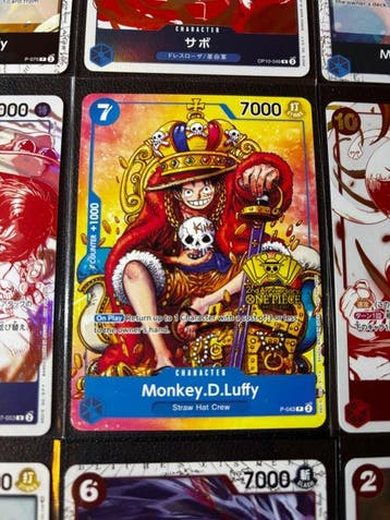 Bandai - 9 Card - One Piece - Monkey D. Luffy 2nd
