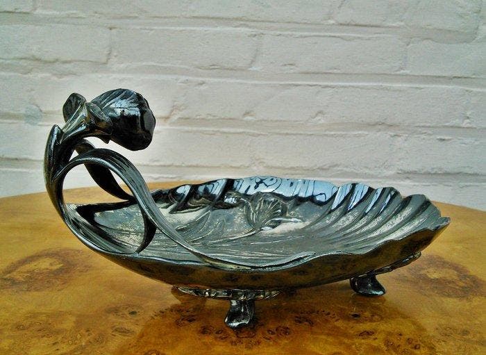 Vide-poche - Christofle - Verzilverde Art Nouveau, Antiek en Kunst, Kunst | Designobjecten