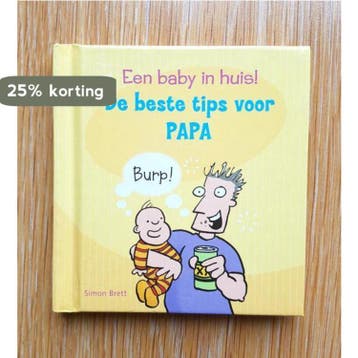 Simon Brett, Een baby in huis, De beste tips voor papa, Verzenden, Gelezen, Simon Brett