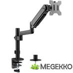 Gembird Bureausteun Single Monitor Arm Zwart, Verzenden, Nieuw