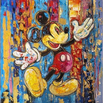 Nguyn V. L (1993) - The Mickey Legacy (9) 80 80 cm.