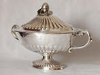 Soupière - Rococo Revival - Alpaca plaqué argent - Belle