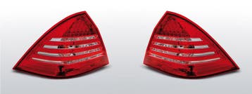 Achterlichten Mercedes C-klasse W203 Sedan 2000-2004 | LED |, Verzenden