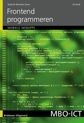Frontend programmeren 9789057524028 Gabriel Sánchez Cano, Verzenden, Gelezen, Gabriel Sánchez Cano