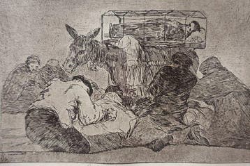 Francisco De Goya (1746-1828) - Desastres de la Guerra,, Antiek en Kunst