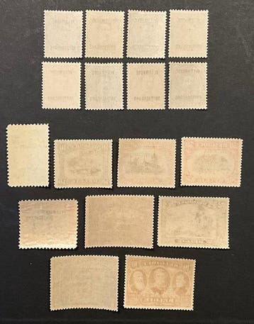 België 1919 - Bezettingszegels opdruk ALLEMAGNE -