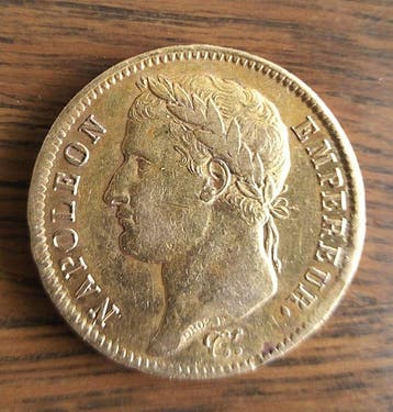 Frankrijk. Napoléon I (1804-1814). 40 Francs 1810-W, Lille, Postzegels en Munten