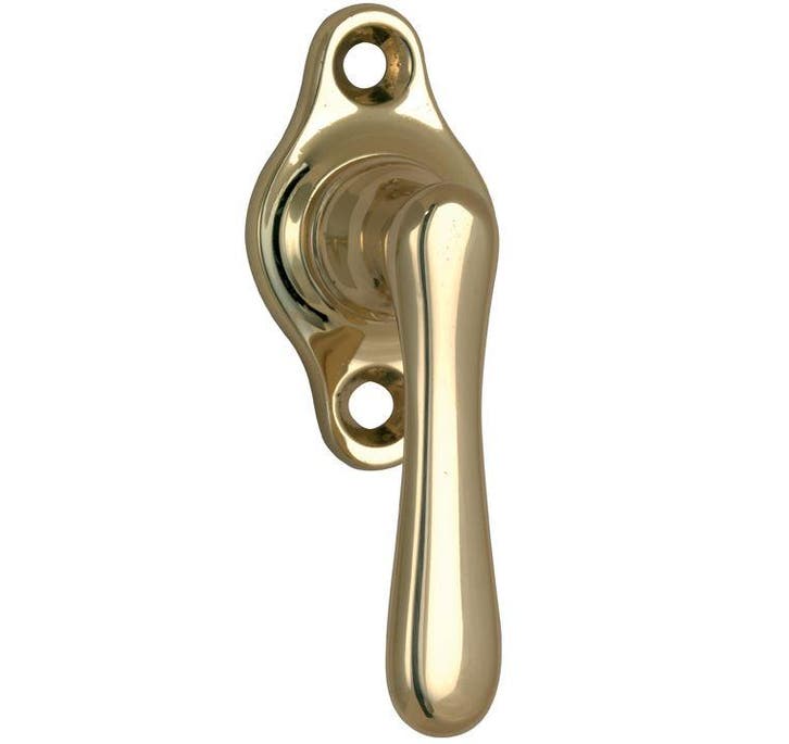 Draaikiepgarnituur Linea klein messing gelakt, Doe-het-zelf en Bouw, Overige Doe-Het-Zelf en Bouw, Nieuw