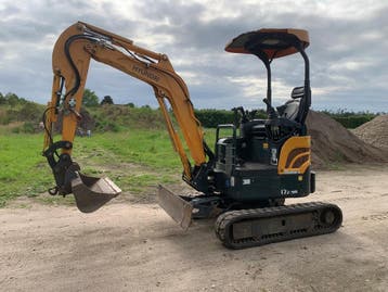 Hyundai Robex 17z-9A 2019 Minigraver, Zakelijke goederen, Graafmachine