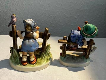 Goebel - Figuur - Schwanenmädchen und Gänsejunge, Hummel 1x