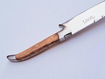 Laguiole - Champagne saber - Olive Wood handle - Style de, Nieuw