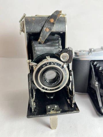 Agfa Lot of 2 x Vintage Film Folding Cameras - Billy Record,, Nieuw
