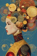 Felix van Horst - Whirling Whimsy (XXL), Antiek en Kunst