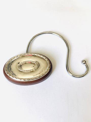 argento - gancio da tavola per borsa - Handtas, Antiek en Kunst
