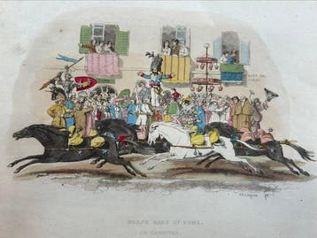 Italië - Rome; Richard Bridgens // edito da Baldwin,