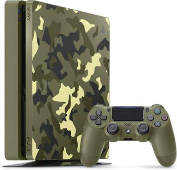 Playstation 4 Slim 1TB Call of Duty WWII Limited Edition..., Games en Spelcomputers, Ophalen of Verzenden, Zo goed als nieuw