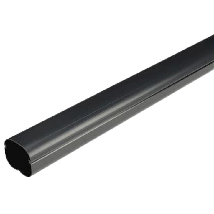 Airco leidinggoot 50 cm - PVC - ANTRACIET, Doe-het-zelf en Bouw, Ventilatie en Afzuiging, Nieuw, Verzenden