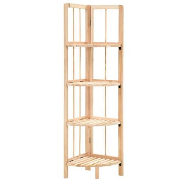 Hoekschap cederhout 27x27x110 cm - Compacte opbergoplossi..., Verzenden