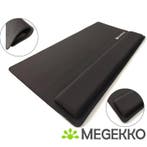 Sandberg Desk Pad Pro XXL Zwart Game-muismat 71x35 polssteun, Verzenden